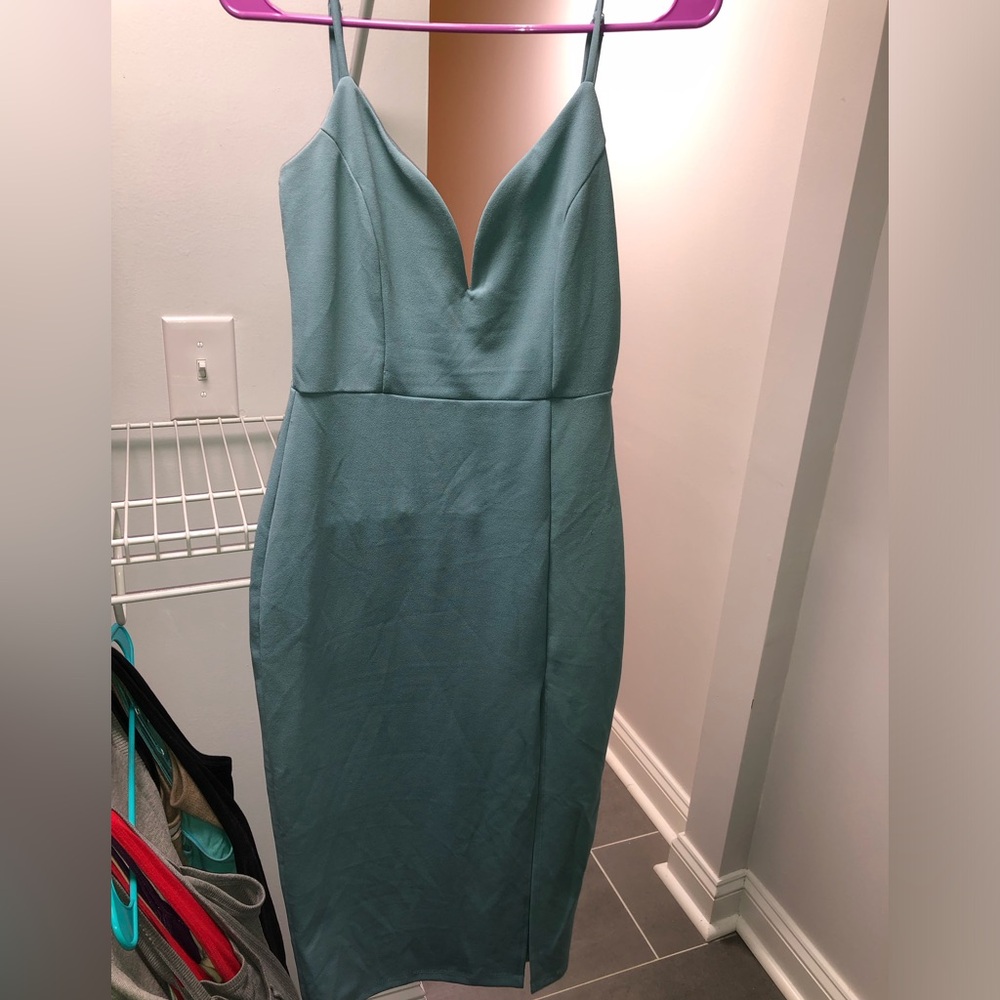 Windsor- Dark Teal Cocktail Dress Size Small! Wore it to a wedding one time!